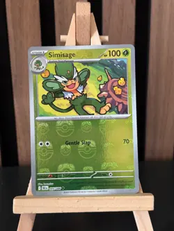 Simisage (Master Ball Pattern) 005/086 Sv: Black Bolt Holo TCG Mint. - Image 1