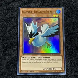 Blackwing - Blizzard the Far North BLCR-EN059 Yu-Gi-Oh YuGiOh Ultra Rare NM - Image 1