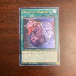 Moray Of Avarice POTE-EN084 Ultra Rare 1st Ed NM Yugioh - Image 1
