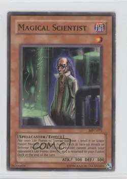 Magical Scientist Unlimited YuGiOh Magician's Force #MFC-073 2003 READ - Image 1