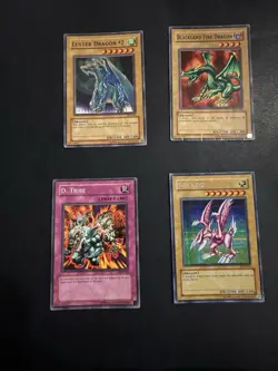 Vintage Yugioh Lot- Dragon Card Lot (8 Cards) - Image 1