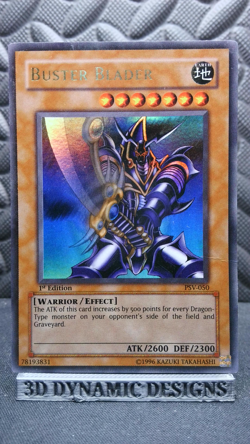 | Yugioh Buster Blader PSV-050 1st Edition Ultra Rare Pharaohs Servant HP 🔥 | - Image 1