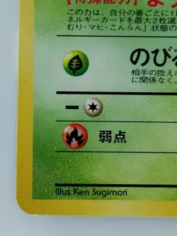 Erika's Bellsprout Japanese Pokemon Card Nintendo No.069 HP40 Free Shipping TCG - Image 5