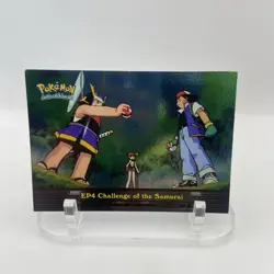 Challenge of the Samurai EP4 Foil Topps Blue Logo NM Pokemon Vintage - Image 1