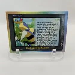 Challenge of the Samurai EP4 Foil Topps Blue Logo NM Pokemon Vintage - Image 2