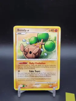 Bonsly 71/130 Diamond & Pearl HP Pokemon Card - Image 1