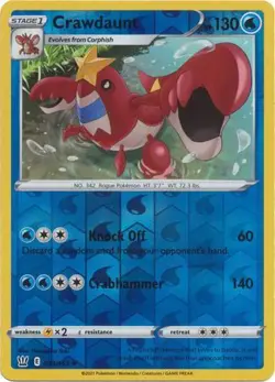 Crawdaunt 39/163 Reverse Holo | Battle Styles | Pokemon Card - Image 1