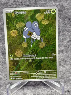 Nymble IR 096/094 Holo Illustration Rare Phantasmal Flames Pokemon - Image 1
