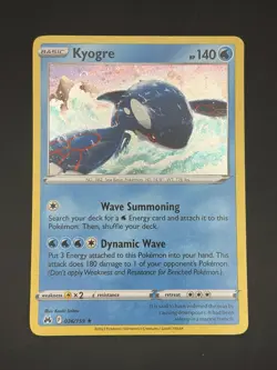 Kyogre - (Cosmos Holo) 036/159 Miscellaneous Cards & Products Holo Pokemon TCG - Image 4