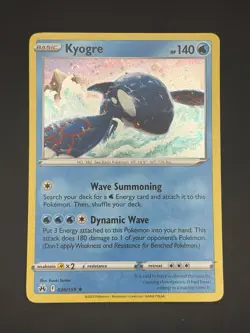Kyogre - (Cosmos Holo) 036/159 Miscellaneous Cards & Products Holo Pokemon TCG - Image 5