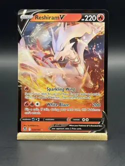 Pokemon TCG SWSH Silver Tempest: Reshiram V 024/195 - Ultra Rare - Image 1