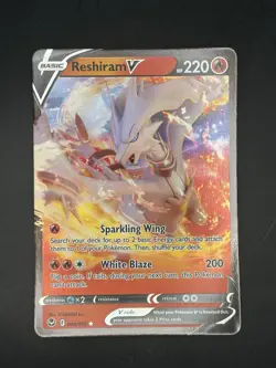 Pokemon TCG SWSH Silver Tempest: Reshiram V 024/195 - Ultra Rare - Image 3