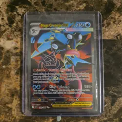 🚨Mega Greninja EX 100/086 NEAR MINT Pokemon Card Chaos Rising 🚨 - Image 1