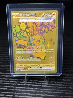Pokemon TCG - SV: Prismatic Evolutions - Pikachu EX 179/131 Hyper Rare - English - Image 1