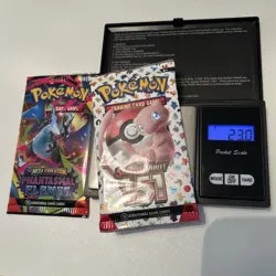 Pokemon 151 Sealed Pack Heavy + Phantasmal Flames Booster - NEW - Image 1