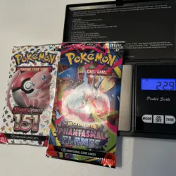 Pokemon 151 Sealed Pack Heavy + Phantasmal Flames Booster - NEW - Image 2