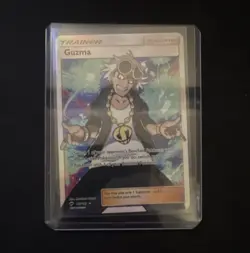 The Pokemon Company Guzma 143/147 SM Burning Shadows Ultra Rare Full Art Holo - Image 1