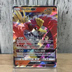 Ho-Oh GX Sun & Moon Sm57 Promo Holo Pokemon TCG - Image 1
