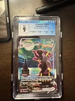 Pokemon Co. Umbreon VMAX Alt Art Full Art 215/203 Evolving Skies Holo Eng - Image 1