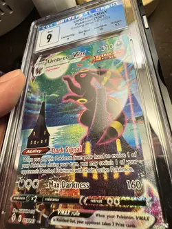 Pokemon Co. Umbreon VMAX Alt Art Full Art 215/203 Evolving Skies Holo Eng - Image 3