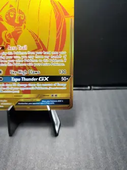 Pokemon TCG Tapu Koko GX SV93/SV94 Hidden Fates: Shiny Vault Gold Holo NM - Image 4