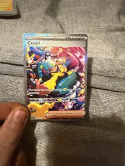 Pokemon TCG Ascended Heroes Canari SIR 291/217 Near Mint Pack Fresh - Image 1