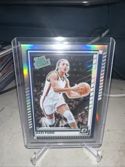 2025-26 Donruss Optic Preview Azzi Fudd Holo Rated Prospect Dallas Wings #1 Pick - Image 1