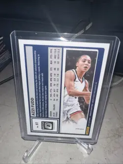 2025-26 Donruss Optic Preview Azzi Fudd Holo Rated Prospect Dallas Wings #1 Pick - Image 2