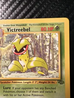 Pokemon TCG Victreebel Jungle 30/64 Non-Holo Unlimited Rare WOTC 1999 NM/LP - Image 3
