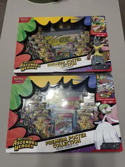 Pokemon TCG Mega Evolution: Ascended Heroes Premium Poster Collection (Set of 2) - Image 1