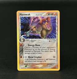 Pokemon TCG Card Marowak Delta Species Set - 10/113 Holo Rare 2005 - N-4 - Image 1