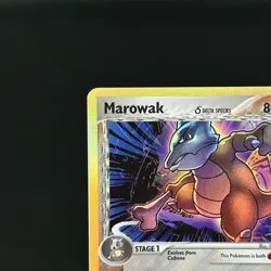 Pokemon TCG Card Marowak Delta Species Set - 10/113 Holo Rare 2005 - N-4 - Image 5
