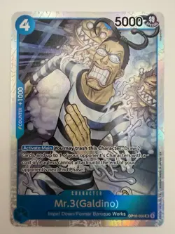 One Piece Mr. 3 Galdino OP16-056 SR Special Rare The Time Of Battle Near Mint - Image 1
