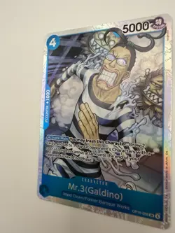 One Piece Mr. 3 Galdino OP16-056 SR Special Rare The Time Of Battle Near Mint - Image 2