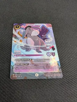 Eeyore In the Way Enchanted Card 226/204 Winterspell - Disney Lorcana - Image 3