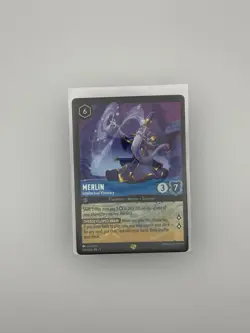 Merlin Intellectual Visionary 159/204 Legendary Lorcana Shimmering Skies Card NM - Image 1