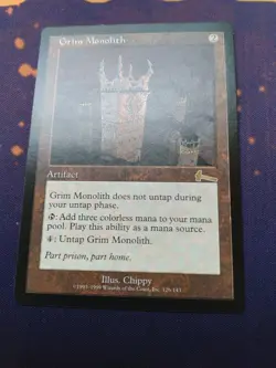 Grim Monolith - Urza's Legacy (ULG) - Image 1