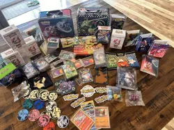 Huge Pokemon card & more collection lot. All kinds of different collectibles - Image 1