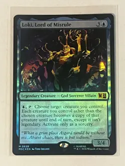 Loki, Lord of Misrule #628 (NM) (Foil) (M) (MSC) Magic MTG - Image 1