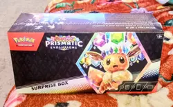 New Pokemon Scarlet & Violet Prismatic Evolutions Surprise Box Factory Sealed - Image 1