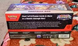 New Pokemon Scarlet & Violet Prismatic Evolutions Surprise Box Factory Sealed - Image 2