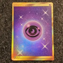 Pokemon TCG Psychic Energy (Secret) 162/149 SM Base Set Holo NM - Image 1