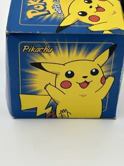 23K Gold Plated PIKACHU Trading Card 1999 SEALED ORIGINAL BOX - Image 2