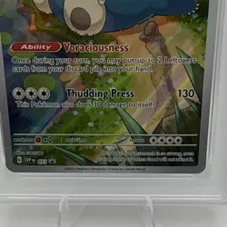 2023 Pokemon 151 Snorlax Full Art ETB SVP 051 Black Star Promo Card PSA 10 - Image 3