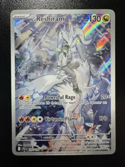 Pokemon TCG - N's Reshiram - 167/159 - Journey Together - Illustration Rare - Image 1