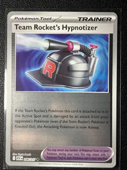 Team Rocket's Hypnotizer 206/217 Ascended Heroes Reverse Holo Pokemon NM - Image 1