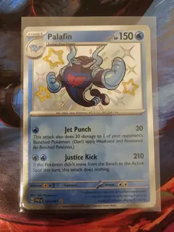 Pokemon TCG Scarlet & Violet Paldean Fates Palafin Holo 124/091 - Image 1