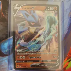 Lucario V 78/189 Rare Holo V | Astral Radiance | Pokemon Card - Image 1