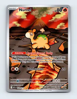 NM Numel 223/217 ME: Ascended Heroes Illustration Rare Pokemon Card - Image 1