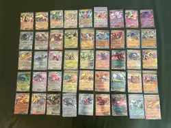 53 English Pokemon ex Cards Bulk Lot Ultra Rare TCG Mixed Collection NM - Image 1